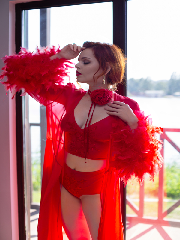 Будуарна сукня Felis, Red