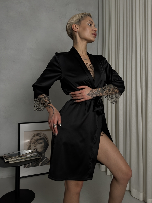 Халат Rosali, Black