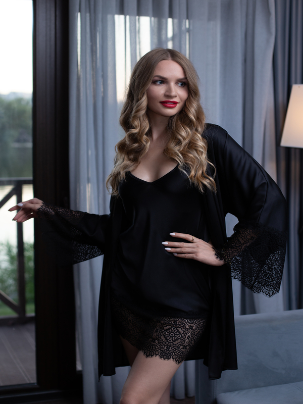 Сорочка Shaine, Black 